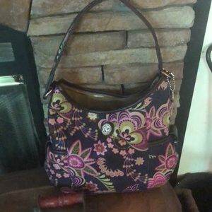 Spartina 449 Purse Daufuskie Island Purple Green